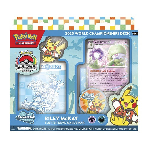 Pokémon TCG: World Championship Decks 2025 Riley McKay (Flutter Devo Gardevoir)