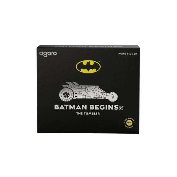 Batman Begins: The Tumbler 1/2oz Silver Coin With Gold Chase
