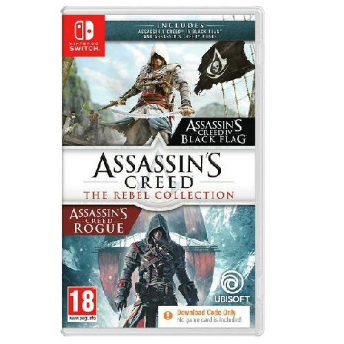 Switch - Assassins Creed The Rebel Collection (18) (Download Code Only) Preowned
