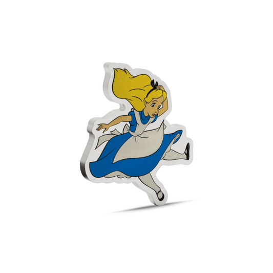 Disney - Alice in Wonderland - Alice 2oz Silver Coin