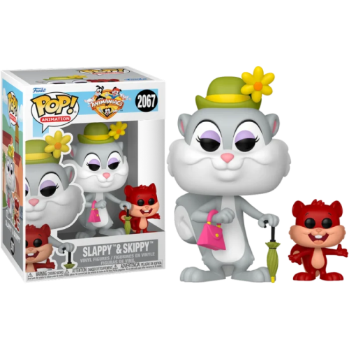Funko Pop! - Animaniacs (2067) Slappy & Skippy (3+) Preowned