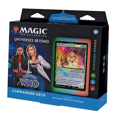 Magic The Gathering Universes Beyond: Doctor Who Paradox Power Commander Deck Sealed
