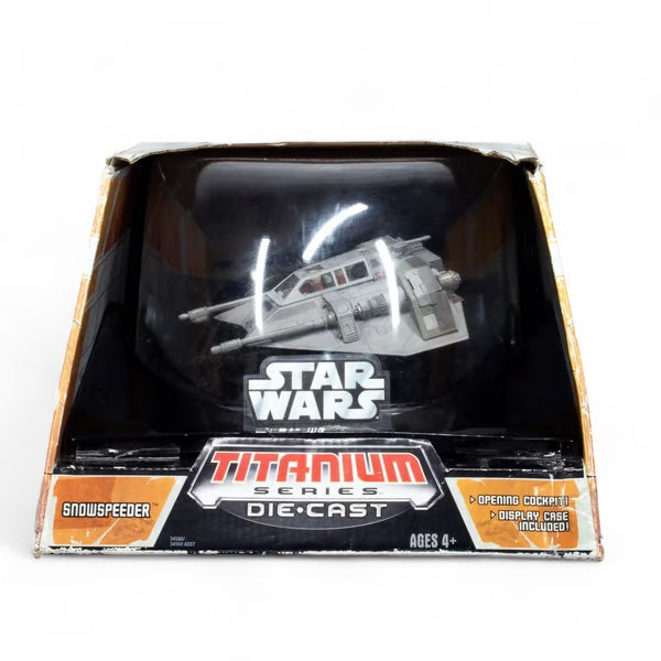 Star Wars Titanium Series Die Cast Snow Speeder Preonwed