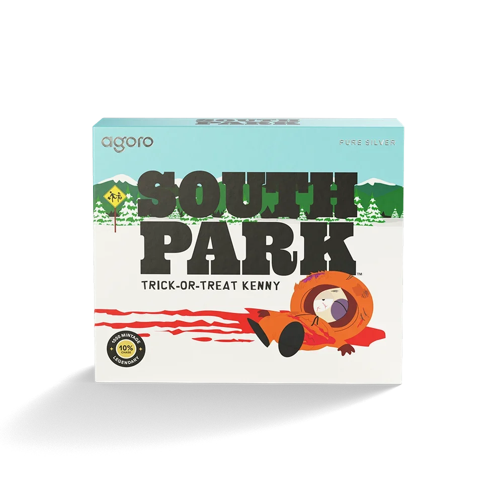 South Park - Trick-Or-Treat Kenny 1/3oz Silver Coin With Chase
