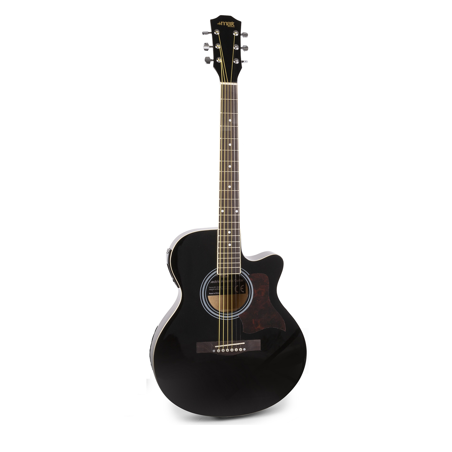 MAX Showkit Electric Accoustic Guitar Black Grade B Preowned Collection Only