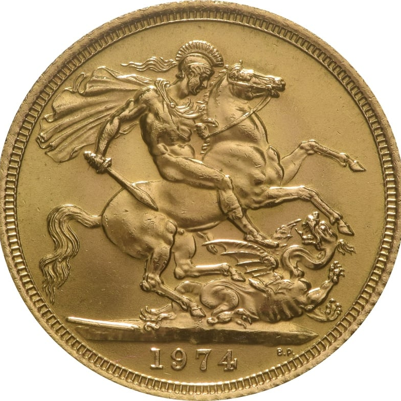 Gold Sovereign - Elizabeth II - Second (Decimal) Portrait - 1968-1984 8g Preowned