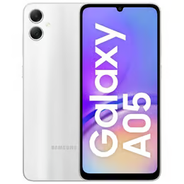 Samsung Galaxy A05 64GB Dual Sim Unlocked Silver Grade C Preowned