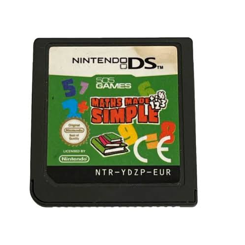 DS - Maths Made Simple (3+) Unboxed Preowned