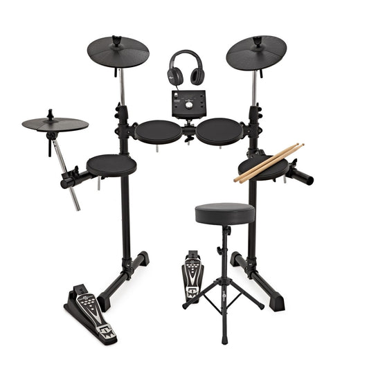 Gear4Music DD400+ Electronic Drum Kit With Stool And Headphones Grade B Preowned Collection Only
