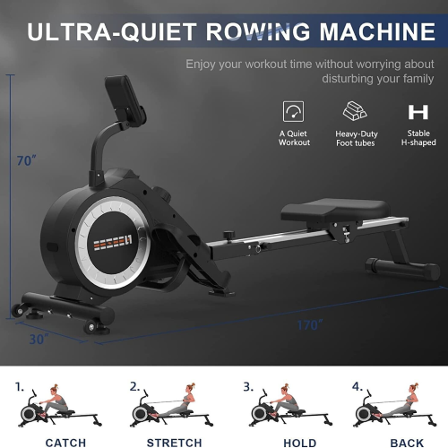 Neezee Foldable Rowing Machine Preowned Collection Only