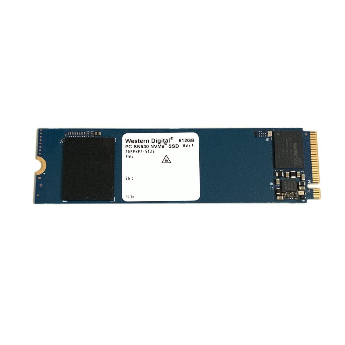 Western Digital SN530 M.2 512GB 2280 NVME Grade B Preowned