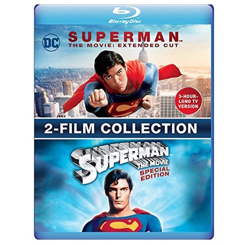 Blu-Ray Boxset - Superman The Movie Extended Cut 1978 2 Disc (PG) Preowned