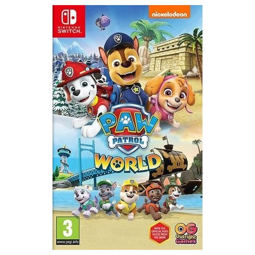 Switch - Paw Patrol World (3) Preowned