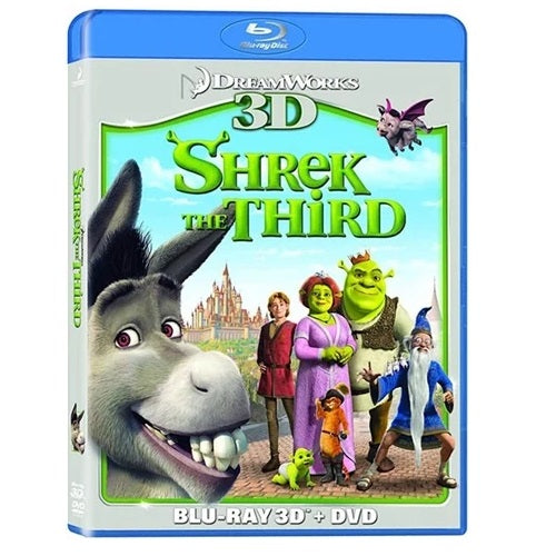 Blu-Ray - Shrek The Third 3D (U) Preowned