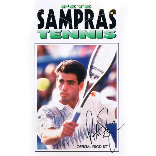 Mega Drive - Pete Sampras Tennis With Manual Boxed Preowned