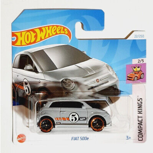 Hot Wheels Compact Kings - Fiat 500e 2024 22/2520 (3+) Preowned