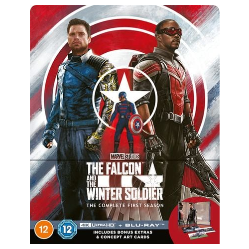 4K - Falcon & The Winter Soldier - Season 1 4K UHD+BR Limited Ed. Steelbook Preowned