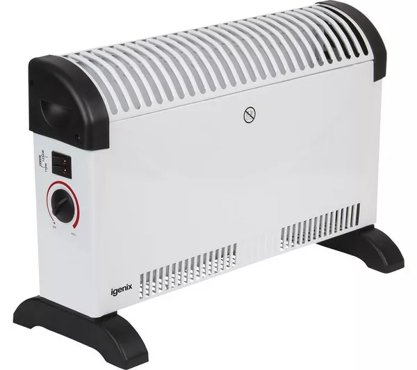 Igenix IG5200 Convector Electric Heater White Grade A Collection Only Preowned