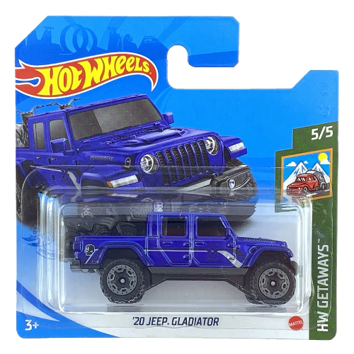 Hot Wheels HW Getaway - '20 Jeep Gladiator 2021 117/250 (3+) Preowned