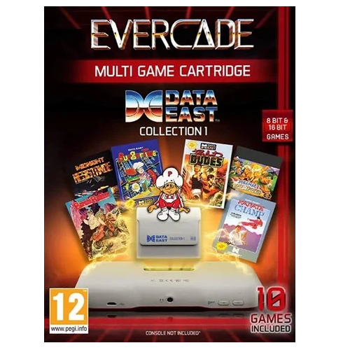 Evercade - Data East Collection (12) Preowned