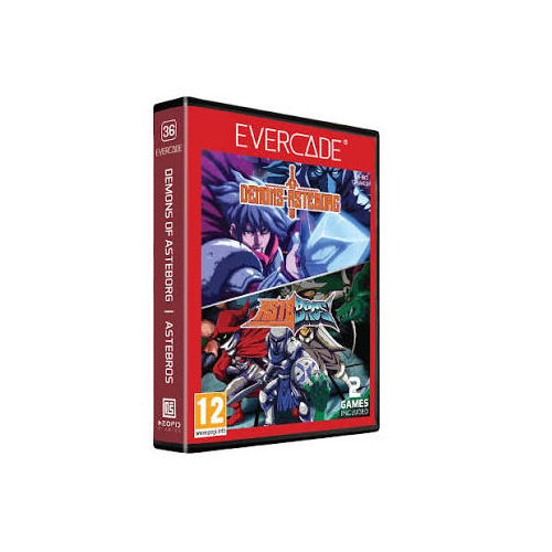 Evercade - Demons of Asteborg/ Astebros (16) Preowned