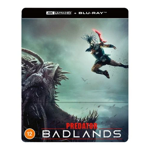 4K - Predator: Badlands (15) 2025 4K UHD+BR - Limited Ed. Steelbook Preowned