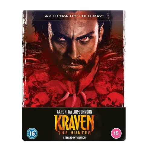 4K - Kraven the Hunter (15) 2024 4k UHD+BR Limited Ed. Steelbook Preowned
