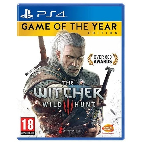 PS4 - The Witcher 3: Wild Hunt Game of The Year Edition (18) Preowned