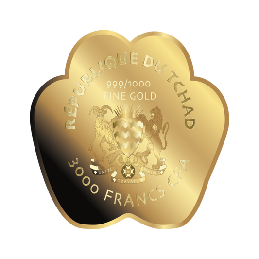 Cats Coin Card - 999/1000 1/1000oz Gold Gift Preowned