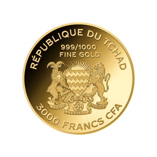 Coca Cola Polar Bear Coin Card 999/1000 1/1000oz - Gold Gift