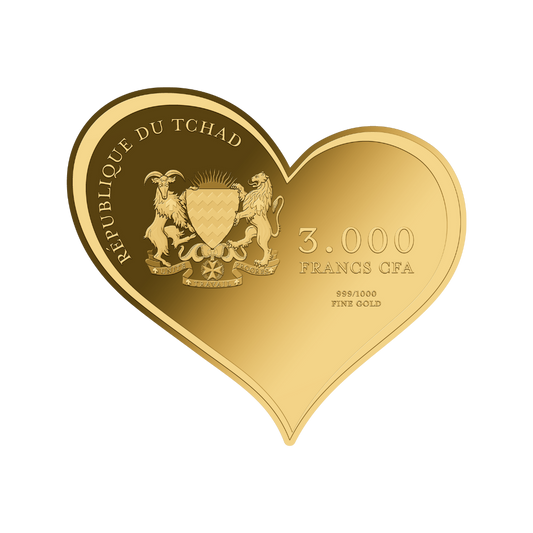 Heart Endless Love - Gold Gift - In Gift Box