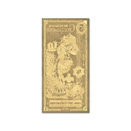 5 Goldback - South Dakota