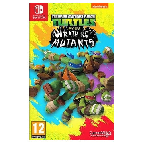 Switch - Teenage Mutant Ninja Turtles: Arcade Wrath Of The Mutants (12) Preowned