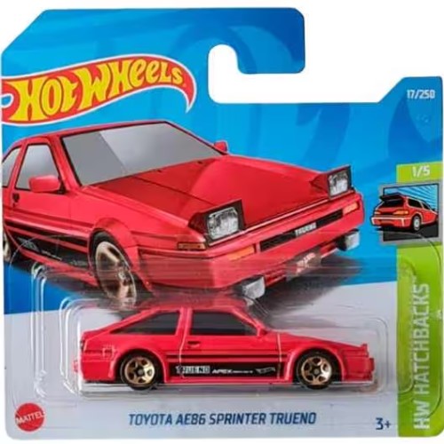 Hot Wheels - HW Hatchbacks 17/250 Toyota AE86 Sprinter Trueno (3+) Preowned
