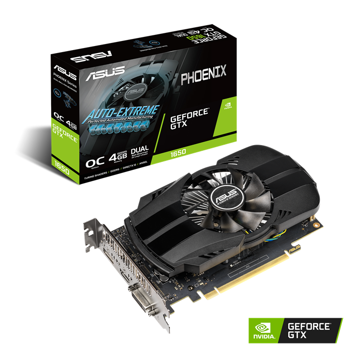 ASUS Phoenix GeForce GTX 1650 OC Edition 4GB GDDR5 Grade B Preowned