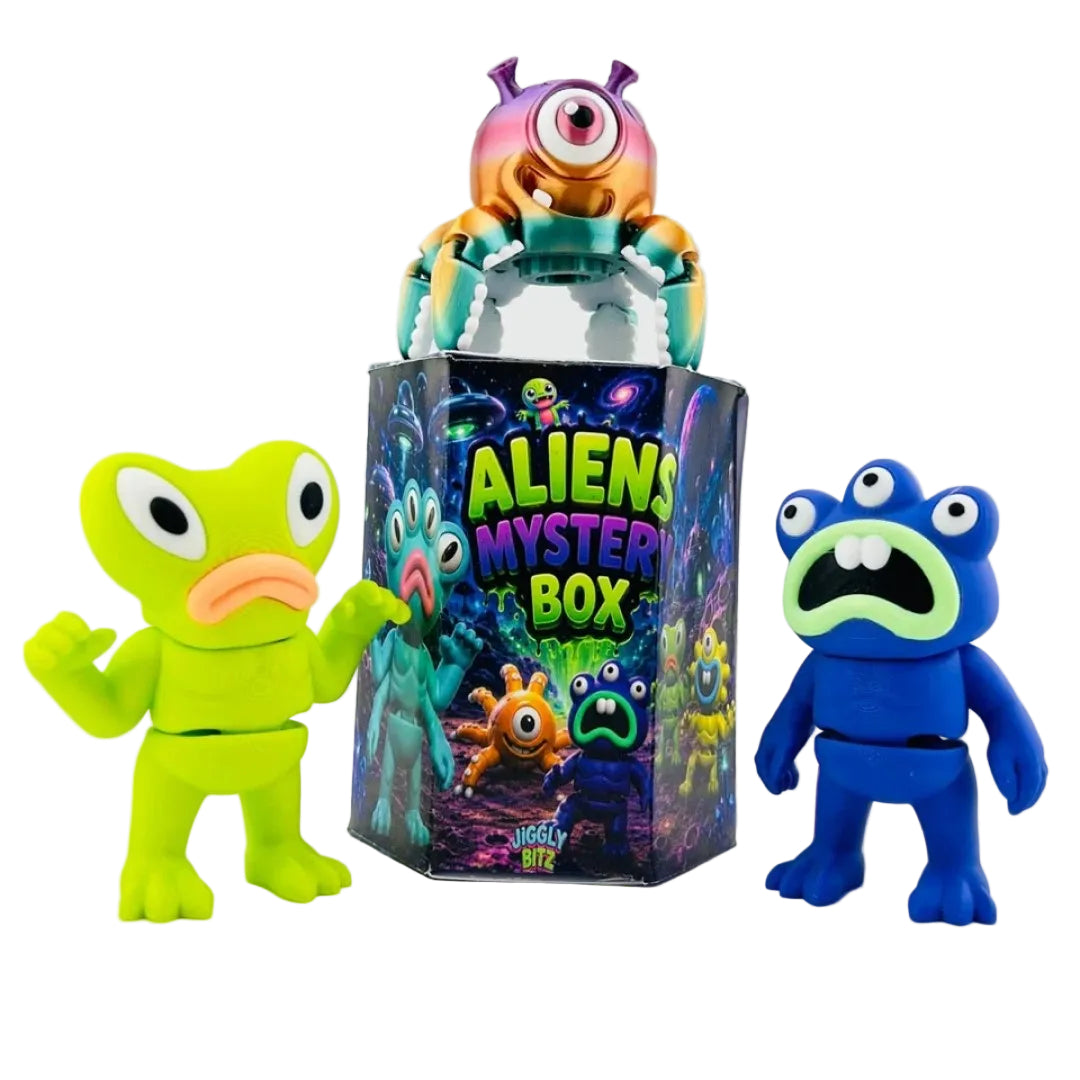 Jiggly Bitz - Alien Mystery Box (3+) Sealed