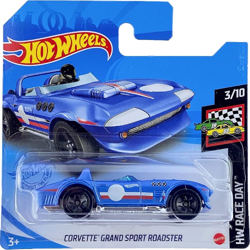 Hot Wheels HW Race Day - Corvette Grand Sport Roadster 2021 37/250 (3+) Preowned