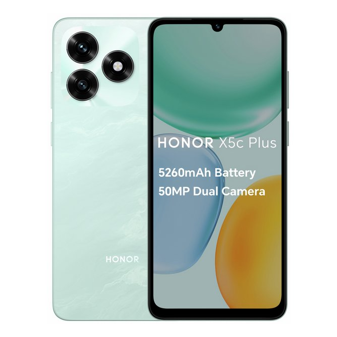 Honor X5c Plus 64GB Unlocked Cyan Grade C Preowned