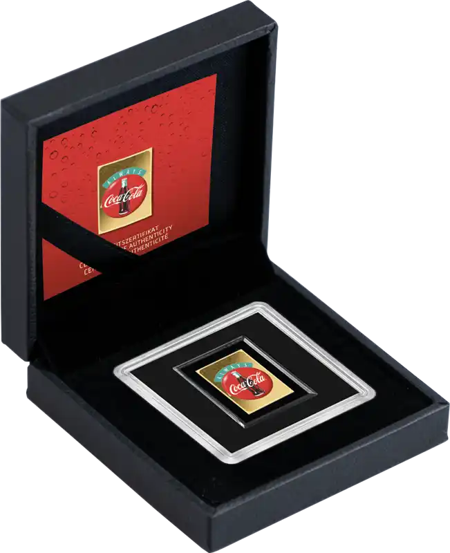 Vintage Coca-Cola "Better With Coke" in Gift Box - Gold Gift