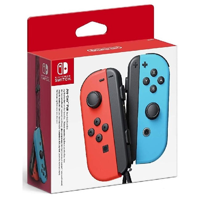 Nintendo Switch Joy-Con (Pair) Neon Red & Blue Grade A
