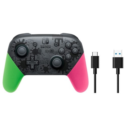 Nintendo Switch Pro Controller Splatoon Edition Grade B Preowned