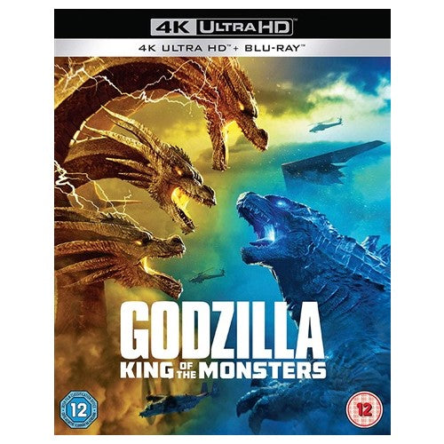 4K Blu-Ray - Godzilla King Of The Monsters (12) Preowned