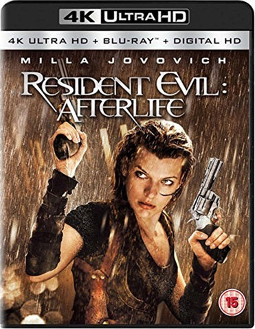 4K Blu-Ray - Resident Evil Afterlife (15) Preowned