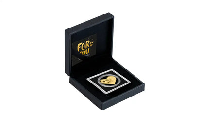 Heart Best Mom - Gold Gift - In Gift Box
