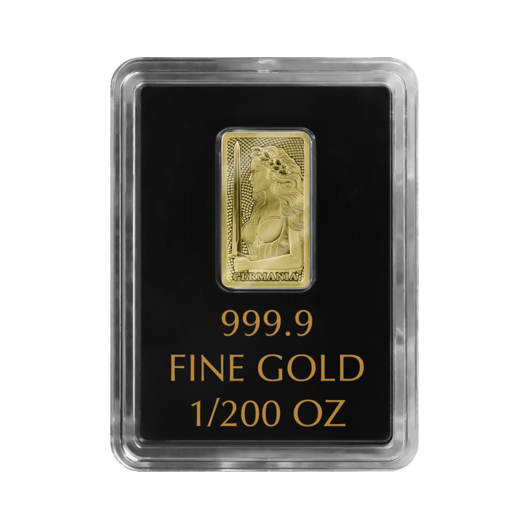 Germania Mint 1/200oz Au999.9 Stamped Bar