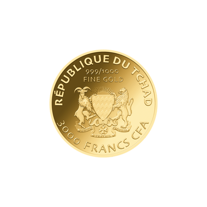 Halloween Coin Card 999/1000 1/1000oz - Gold Gift