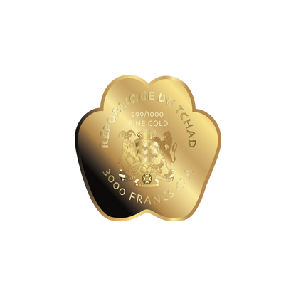 Dog Santa Hat Coin Card 999/1000 1/1000oz - Gold Gift