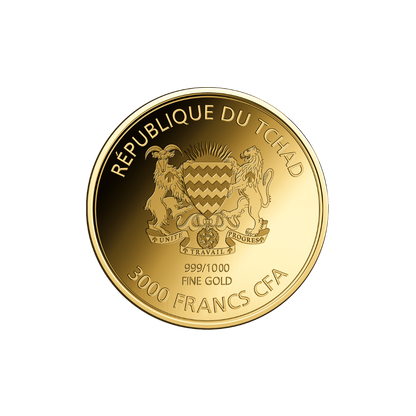 Coca Cola Santa Coin Card 999/1000 1/1000oz - Gold Gift