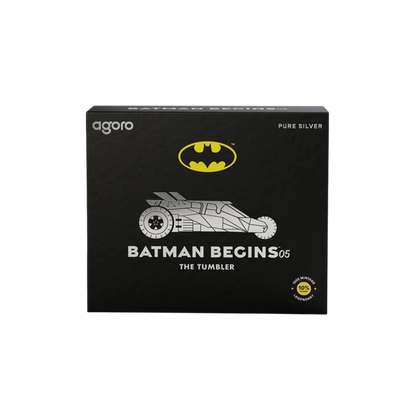 Batman Begins: The Tumbler 1/2oz Silver Coin With Gold Chase