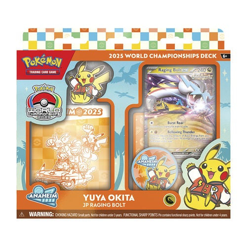 Pokémon TCG: World Championship Decks 2025 Yuya Okita (JP Raging Bolt)